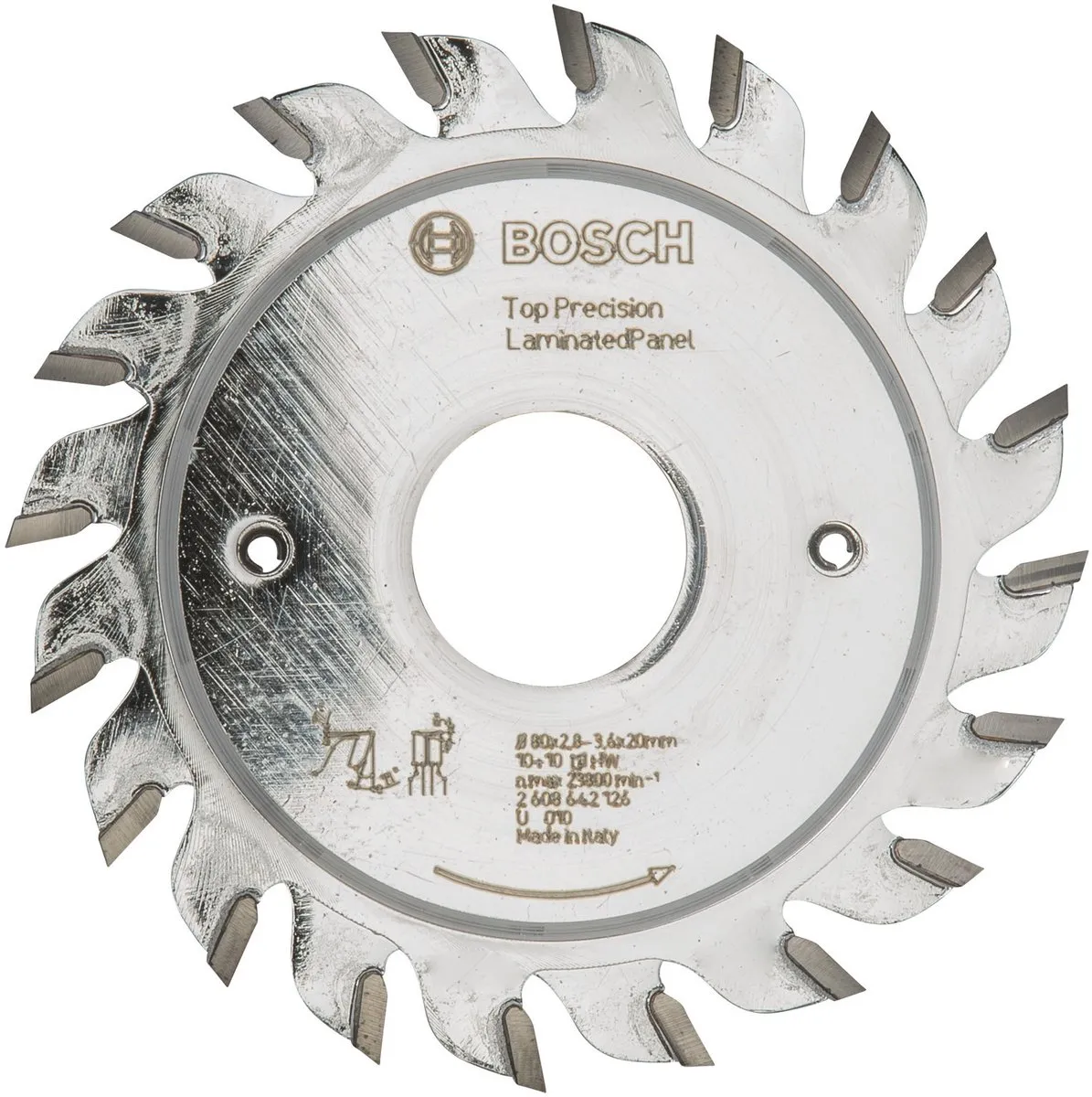 Bosch Top Precision Laminated Zaagblad 80mm