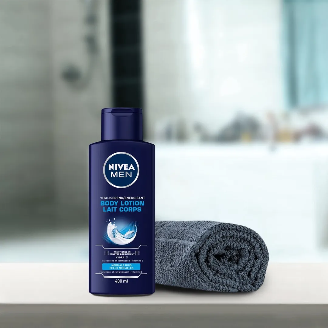 NIVEA Men Vitaliserende Bodylotion 1200ml - 3 Stuks