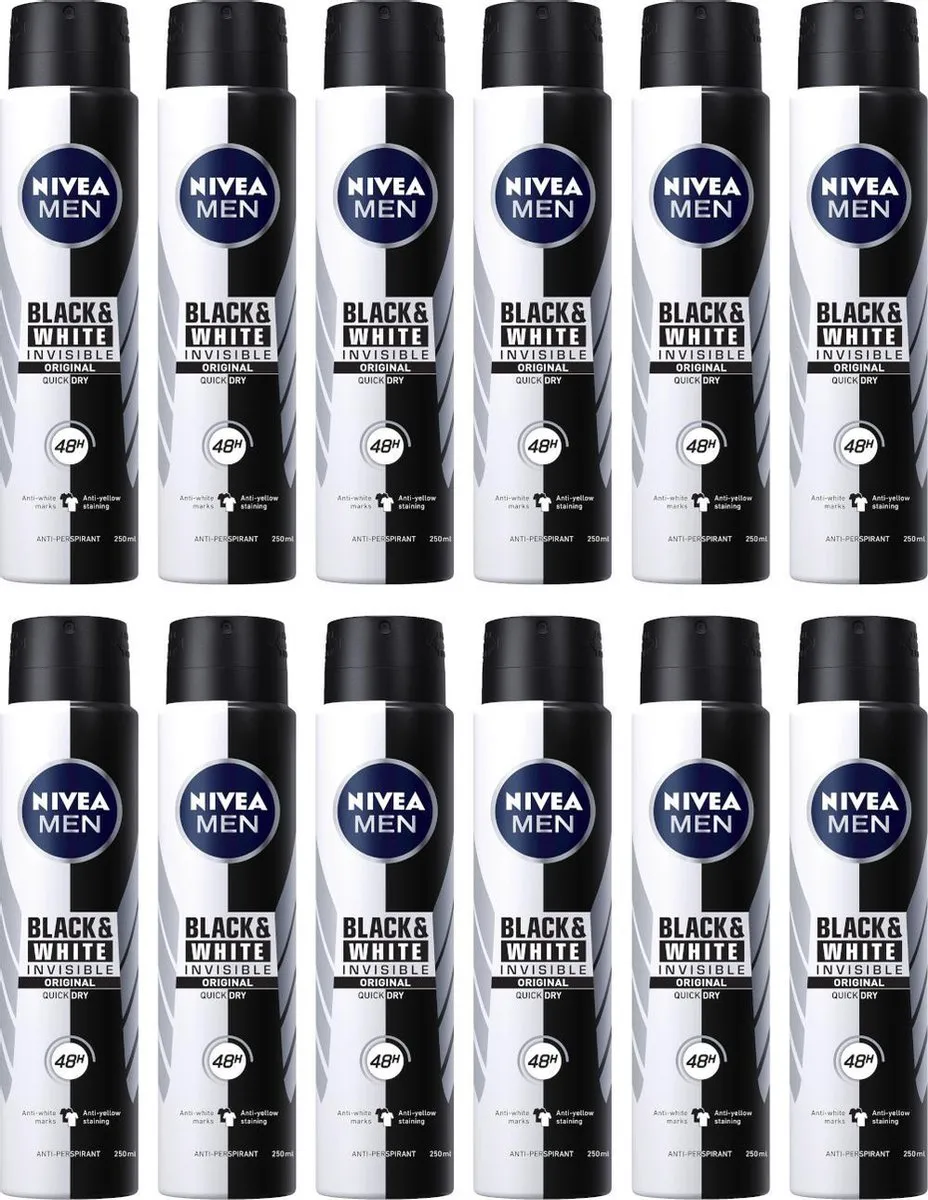 NIVEA MEN Black & White Deo Spray