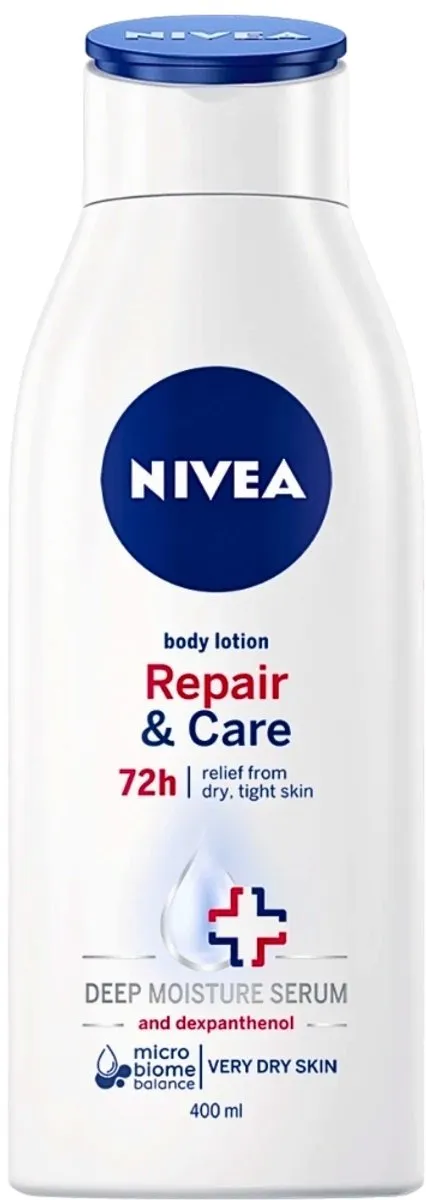 NIVEA Repair & Care Bodylotion 400ml - 10 Stuks