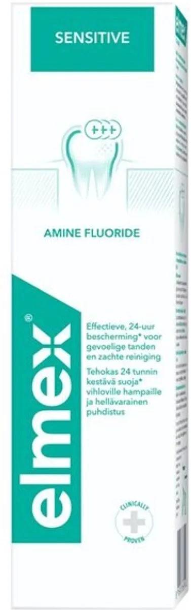 Elmex Sensitive Tandpasta 75ml - Triple Protection - afbeelding 6 van 6
