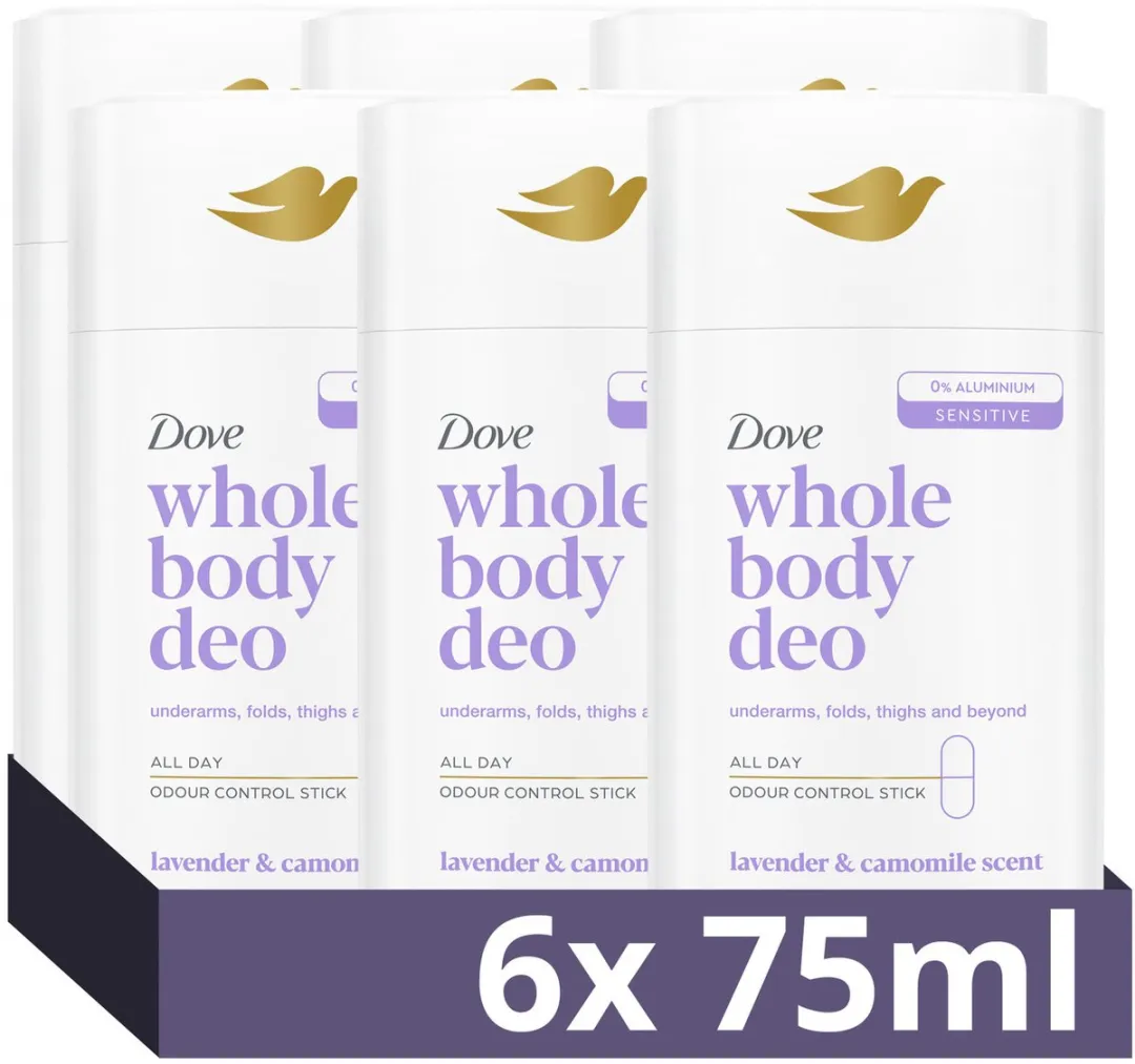 Dove Whole Body Deodorant Stick Lavendel & Kamille
