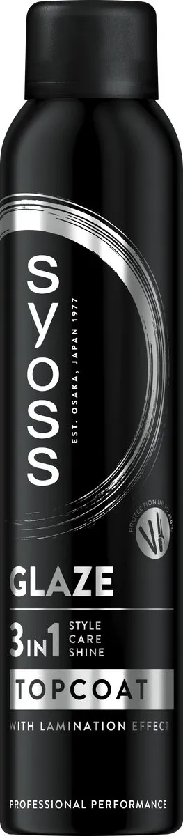 SYOSS Glaze Topcoat Spray 3-in-1 - 6x200ml
