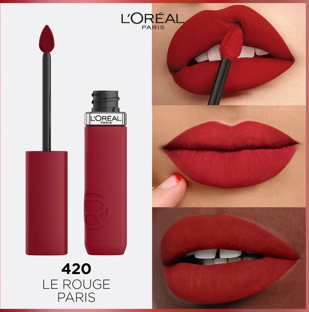 L'Oréal Paris Infaillible Matte Resistance 420 Le Rouge Paris Lippenstift - 43ml