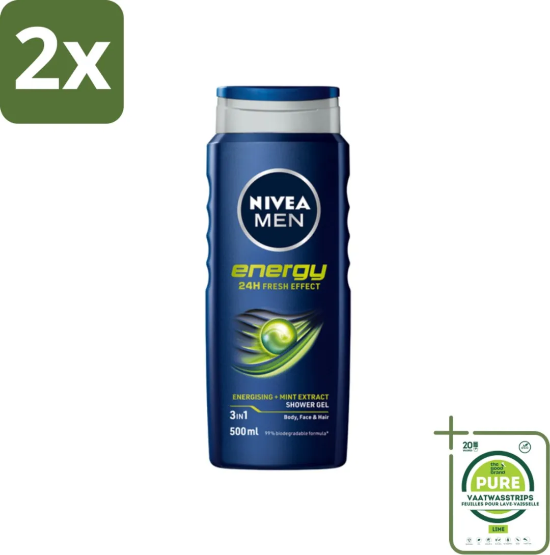 NIVEA MEN Energy Douchegel 1000ml