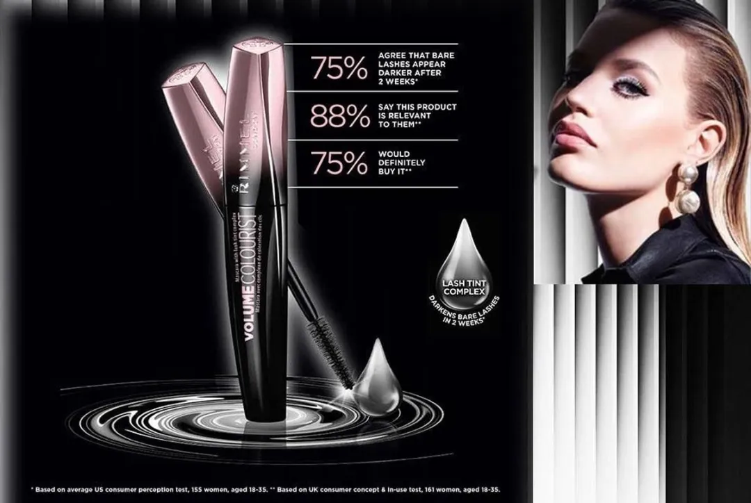 Rimmel London Volume Colourist Mascara 001 Black