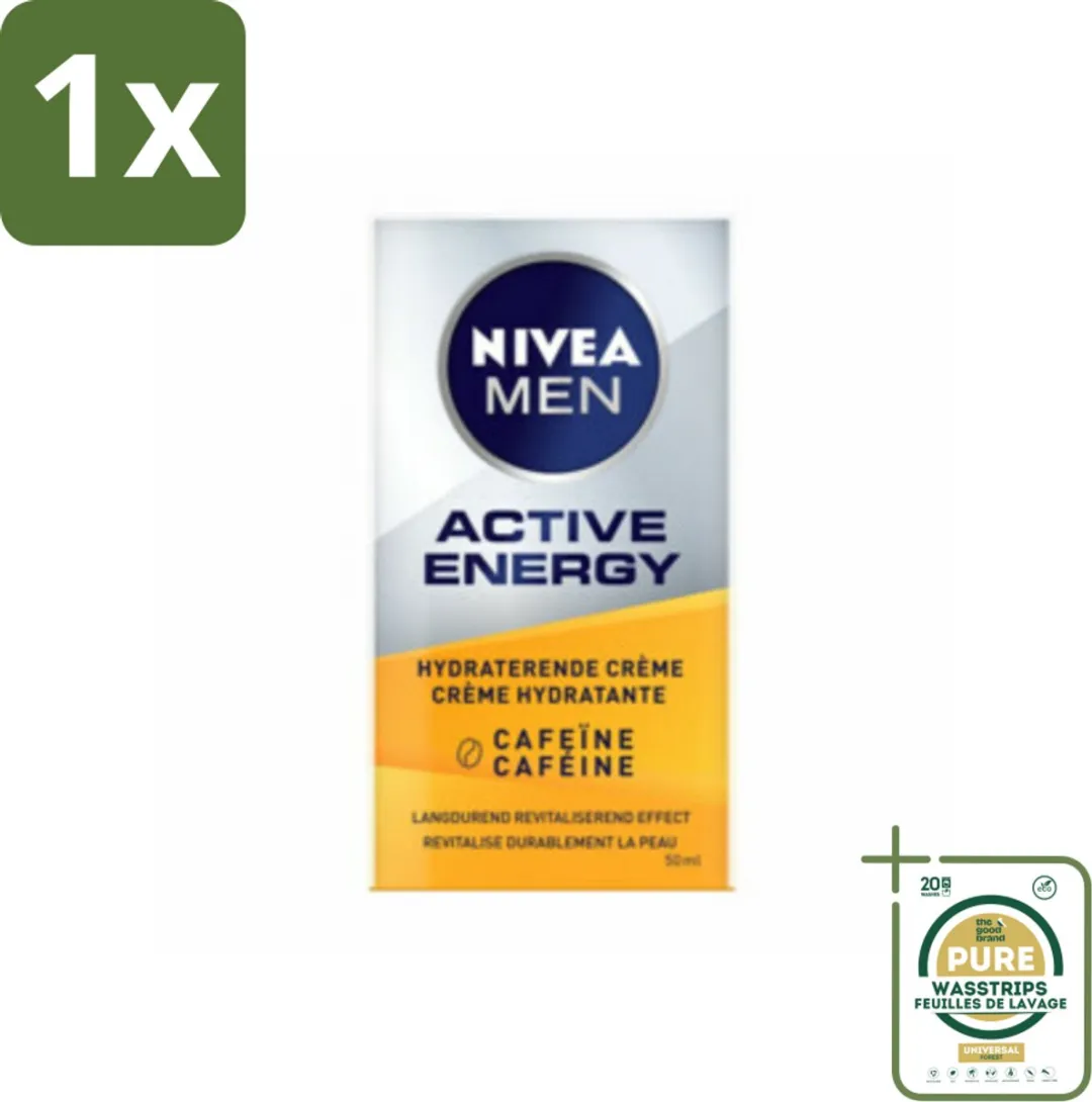 NIVEA MEN Active Energy Gezichtcrème 50ml