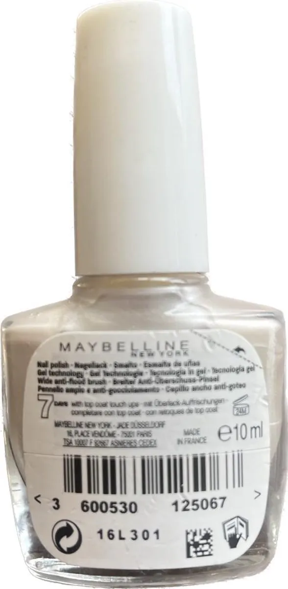 Maybelline Forever Strong Super Stay Gel Nagellak Eternal Snow 11ml