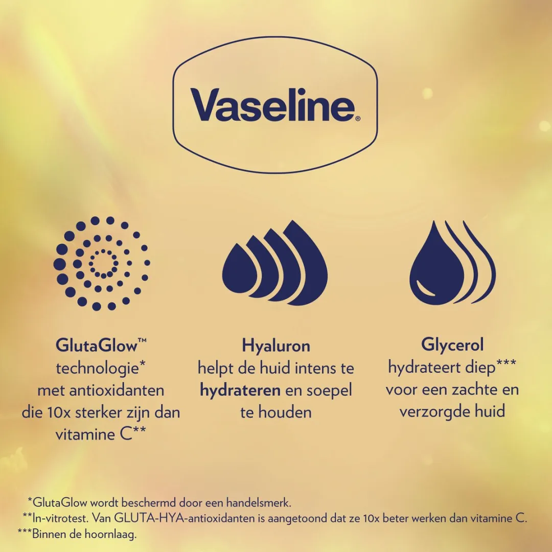 Vaseline Gluta-Hya Serum Burst Lotion 1200ml - 6 Stuks - afbeelding 6 van 6