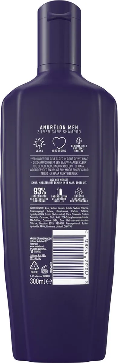 Andrélon Shampoo Zilver Care 300ml