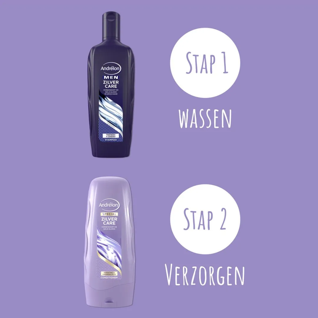 Andrélon Shampoo Zilver Care 300ml