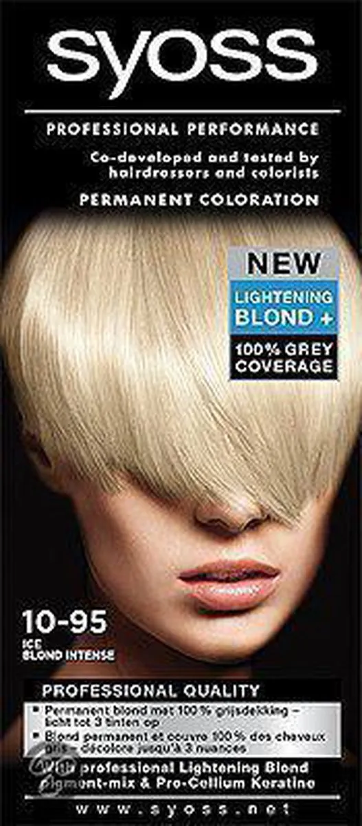 SYOSS Ice Blonde Intense Haarverf 345ml