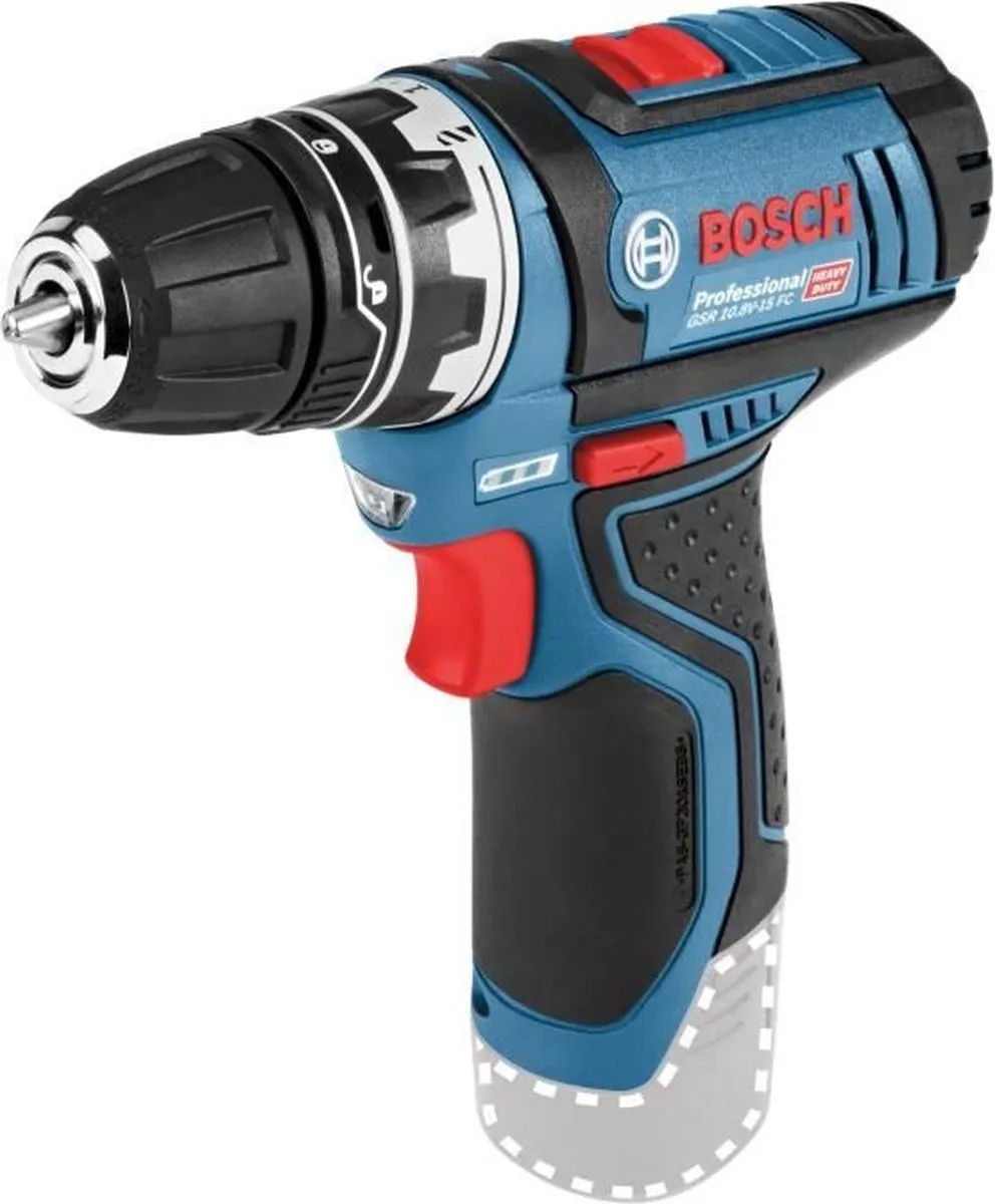Bosch GSR 12V-15 Boormachine - 2 Accu's 2000mAh