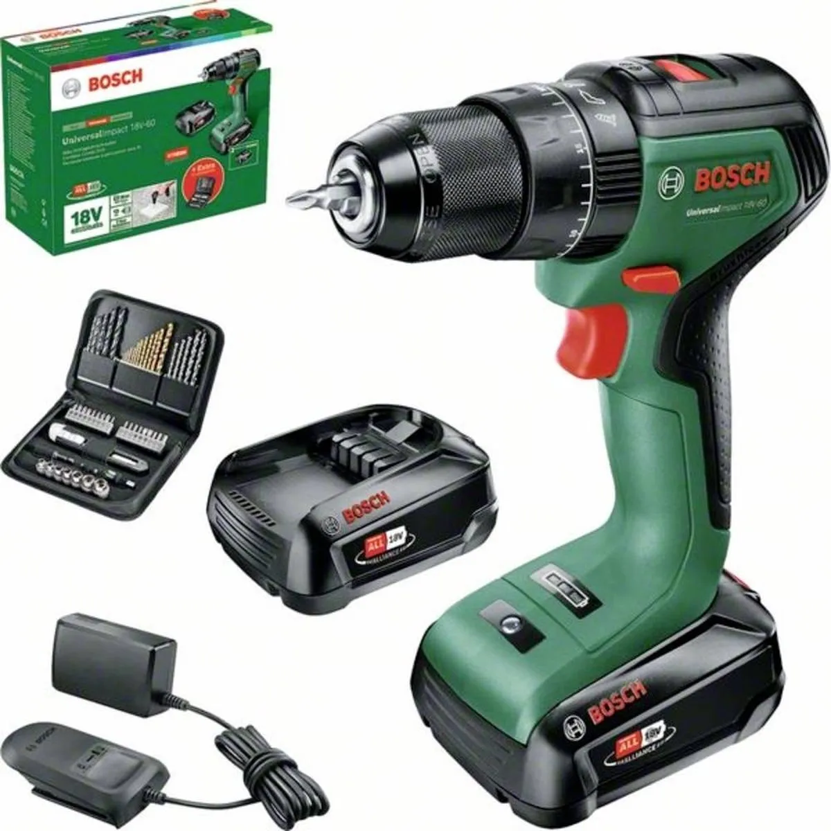 Bosch UniversalImpact 18V-60 Accu-Schroefboormachine