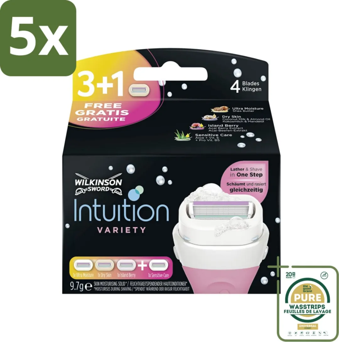 Wilkinson Sword Intuition 2-in-1 Navulmesjes 4 Stuks