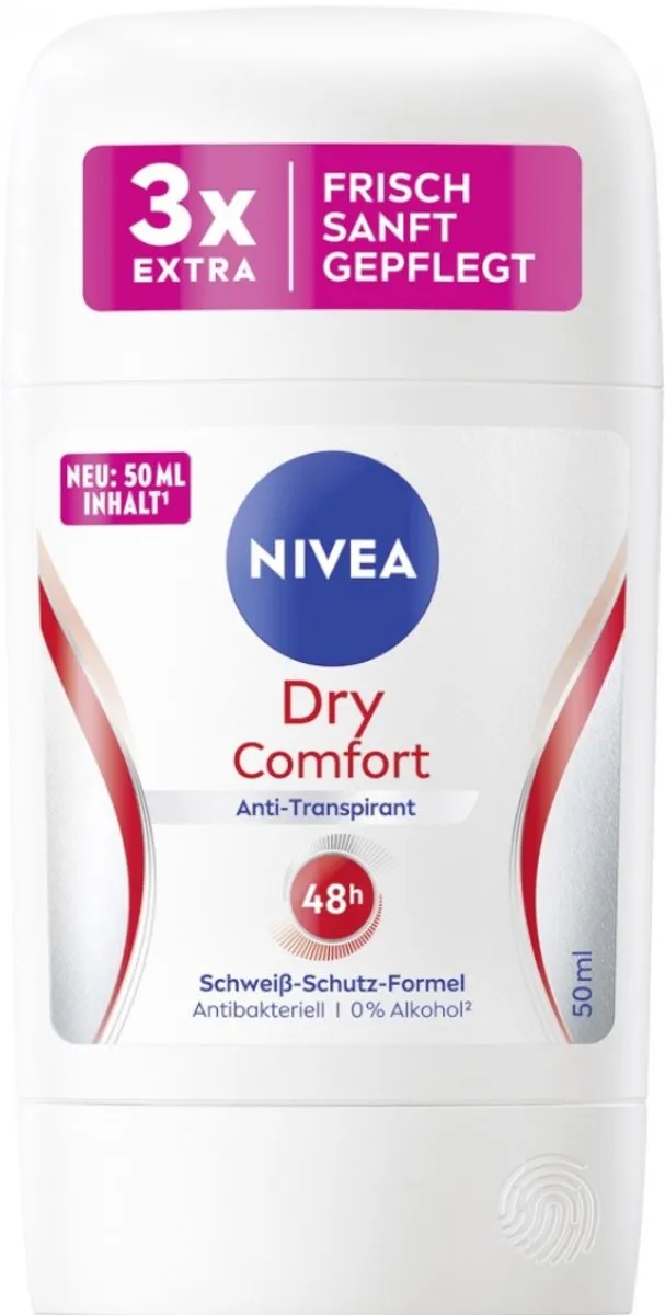 NIVEA Dry Comfort Deodorant Stick 50ml