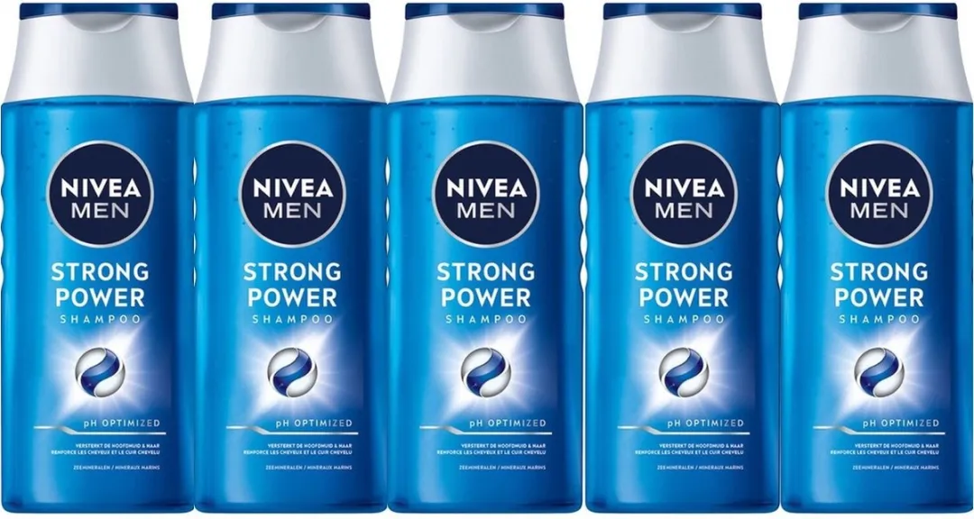 NIVEA Strong Power Shampoo Multipack