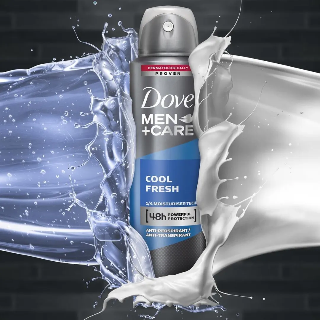 Dove Men+Care Cool Fresh Deodorant Spray - 6x150ml