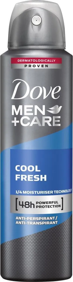 Dove Men+Care Cool Fresh Deodorant Spray - 6x150ml