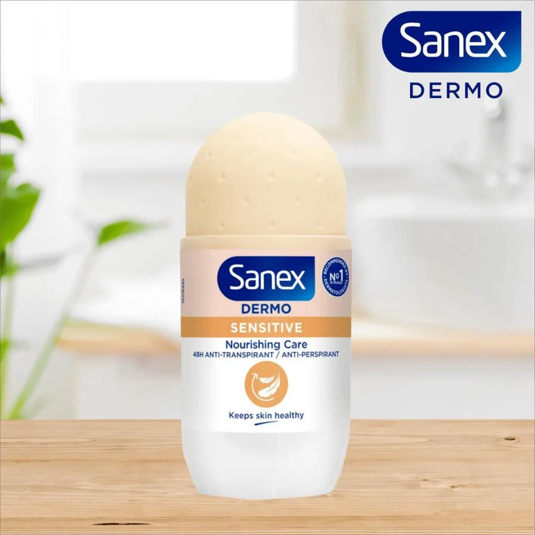 Sanex Dermo Sensitive Deo Roller 150ml - 3 Stuks