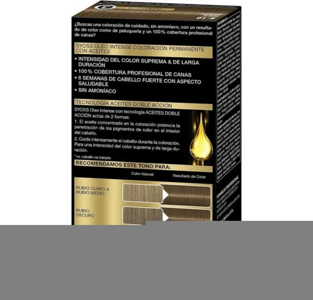 Syoss Permanente Kleur Donkerblond N6 500ml