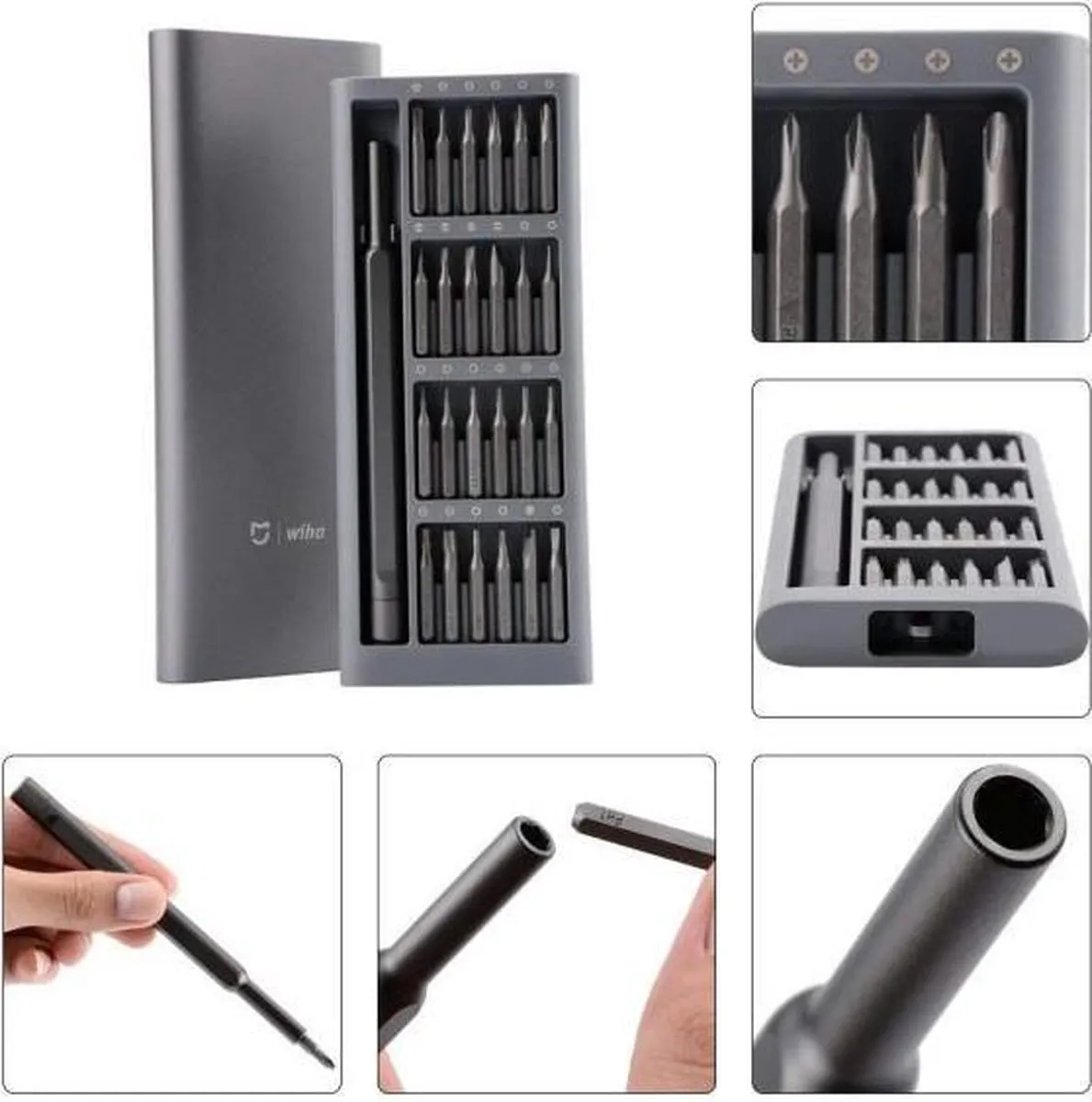 Xiaomi Mijia Wiha 24-IN-1 Magnetische Schroevendraaierset - 24 Stuks