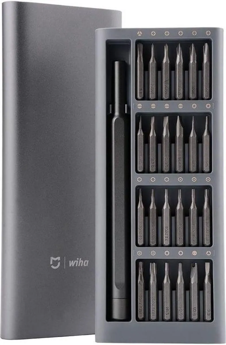 Xiaomi Mijia Wiha 24-IN-1 Magnetische Schroevendraaierset - 24 Stuks