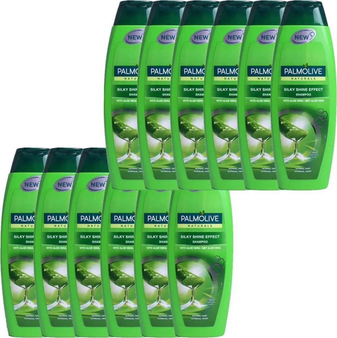 Palmolive Shampoo Silky Shine Effect 350ml - 12 Stuks
