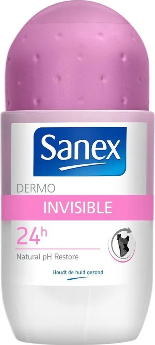 Sanex pH Balance Dermo Deodorant Roller - 600ml (12x50ml)