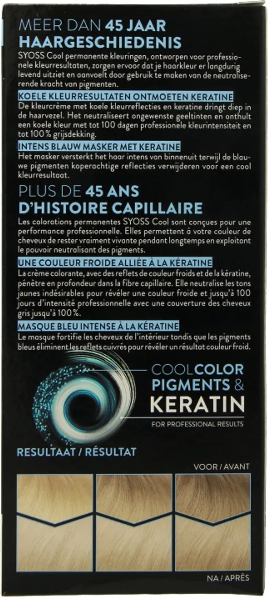 SYOSS Haarverf 9-5 Frozen Pearl Blonde - 115ml - afbeelding 6 van 6