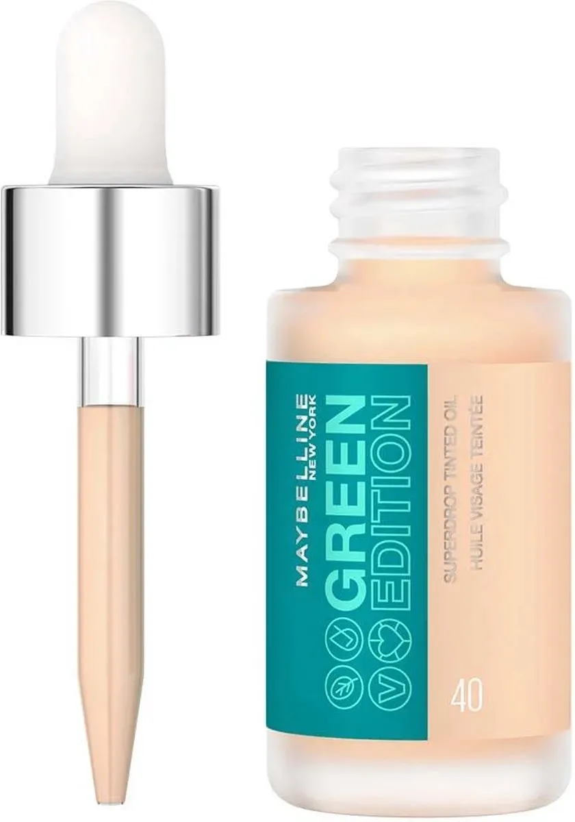 Maybelline Green Edition Superdrop Tinted Oil Foundation 040 - 20ml