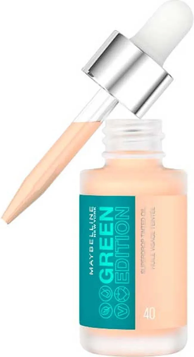 Maybelline Green Edition Superdrop Tinted Oil Foundation 040