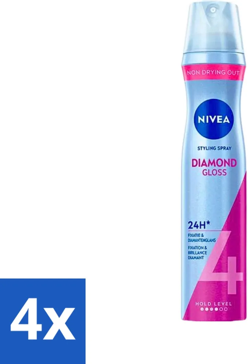 NIVEA Diamantglans Verzorging Haarspray 1000ml