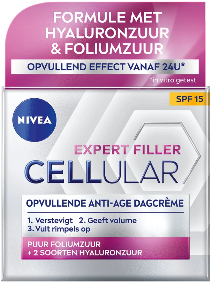 NIVEA Cellular Expert Filler Dagcrème SPF15 100ml - 2 Stuks