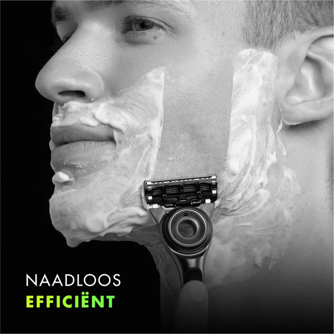 Gillette Navulmesjes Lift & Lock Exfoliating Bar - 6 Stuks
