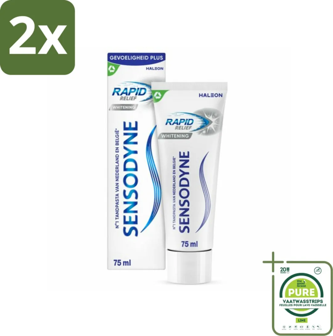 Sensodyne Rapid Relief Whitening Tandpasta 150ml