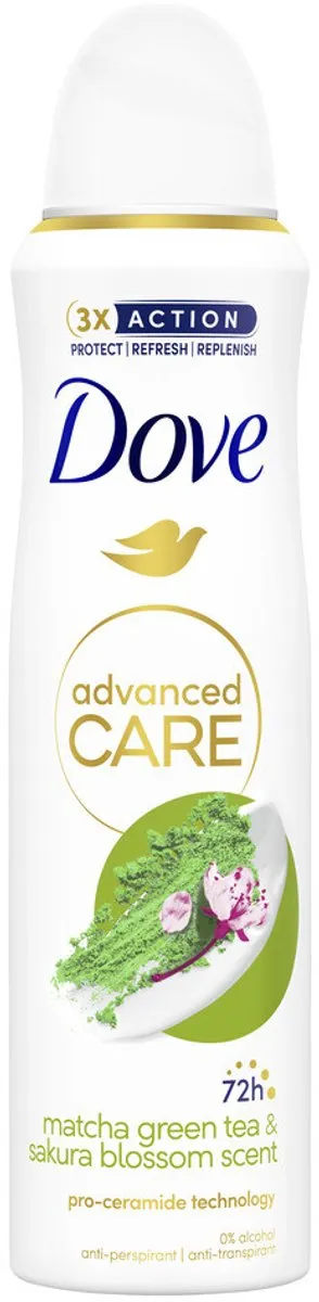 Dove Deodorant Spray Matcha & Sakura - 200ml - 2 Stuks