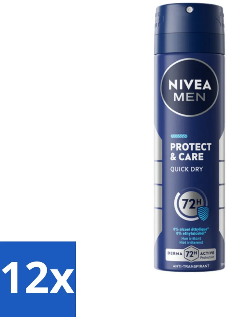 NIVEA Men Deodorant Spray Protect & Care 150ml