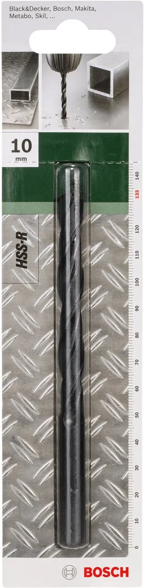 Bosch Metaalboren HSS-R 10mm DIN 338 - 1 Stuk