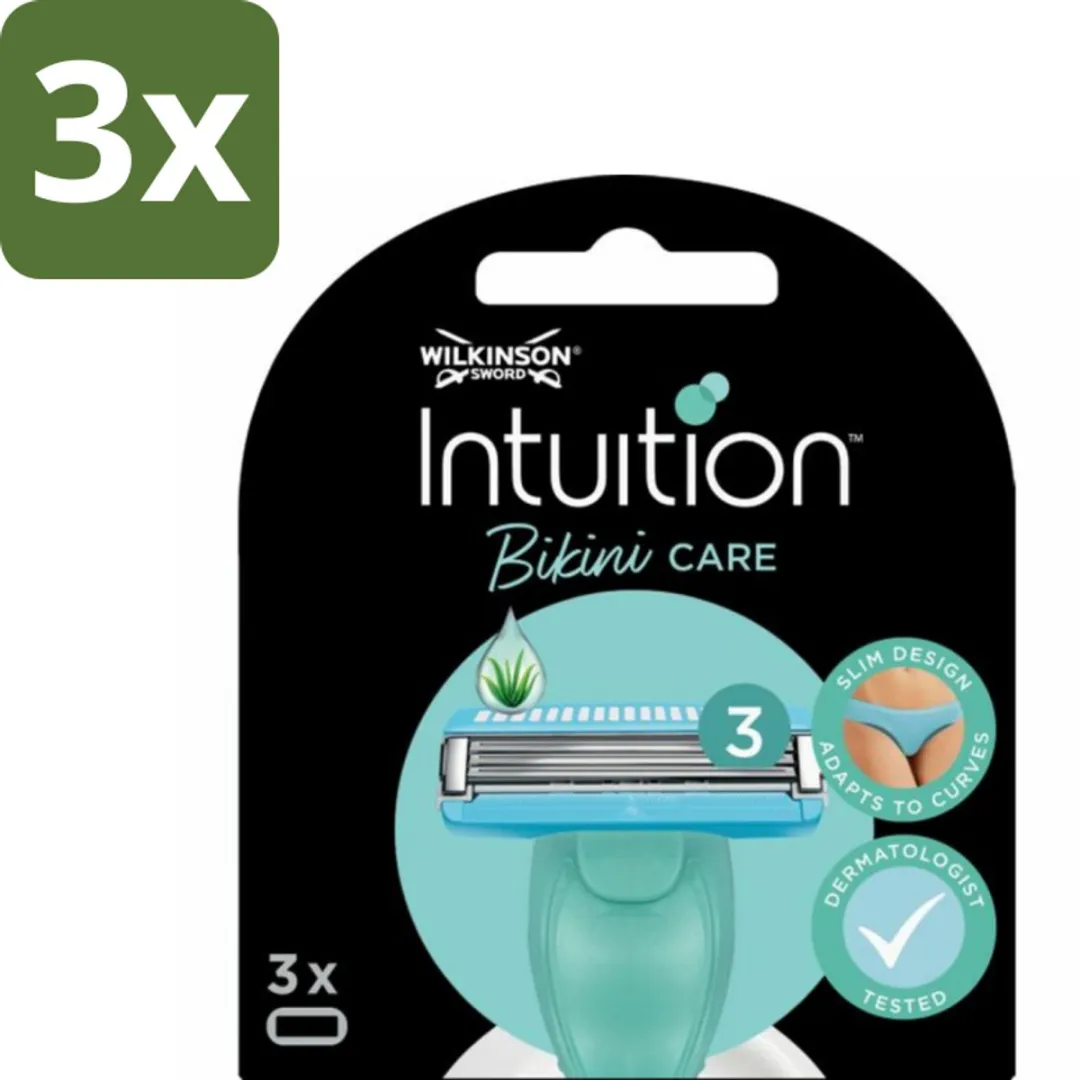 Wilkinson Intuition Navulmesjes Bikini Care Duo