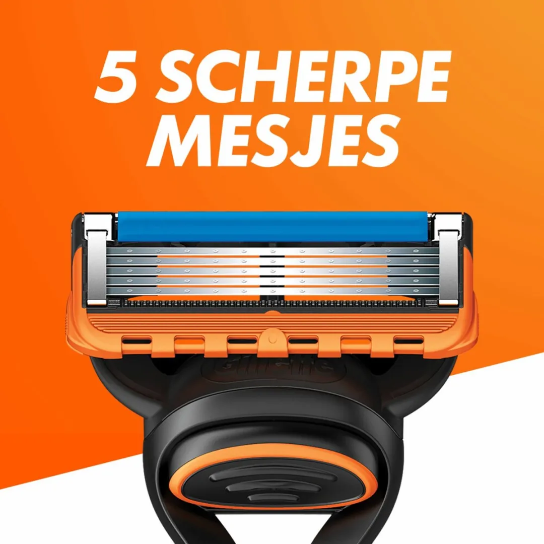 Gillette Fusion 5 Scheerset - 11 Mesjes - Zwart