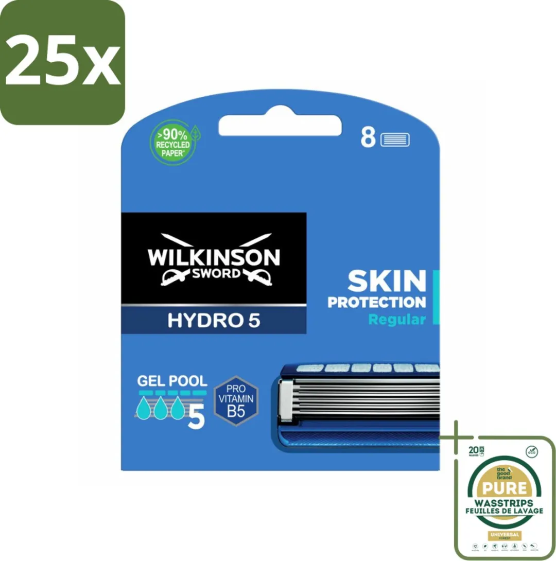 Wilkinson Sword Hydro 5 Navulmesjes 25 Stuks