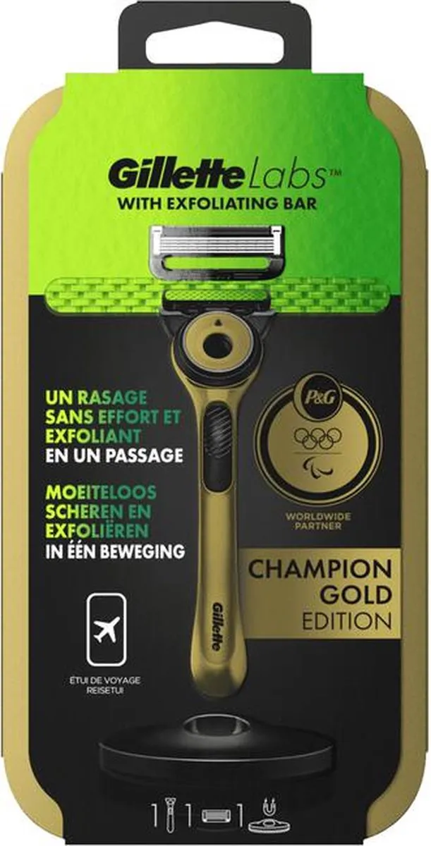GilletteLabs Premium Gold Scheersysteem - Goud