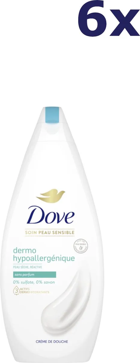 Dove Hypoallergene Douchecrème 750ml