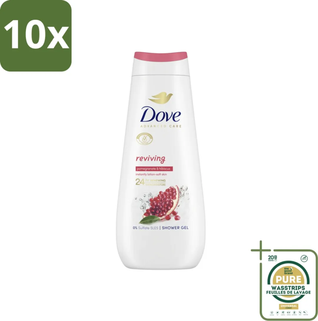 Dove Reviving Douchecrème Granaatappel & Hibiscus 400ml