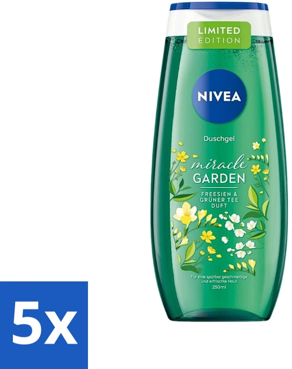NIVEA Douchegel Freesia & Groene Thee 1250ml