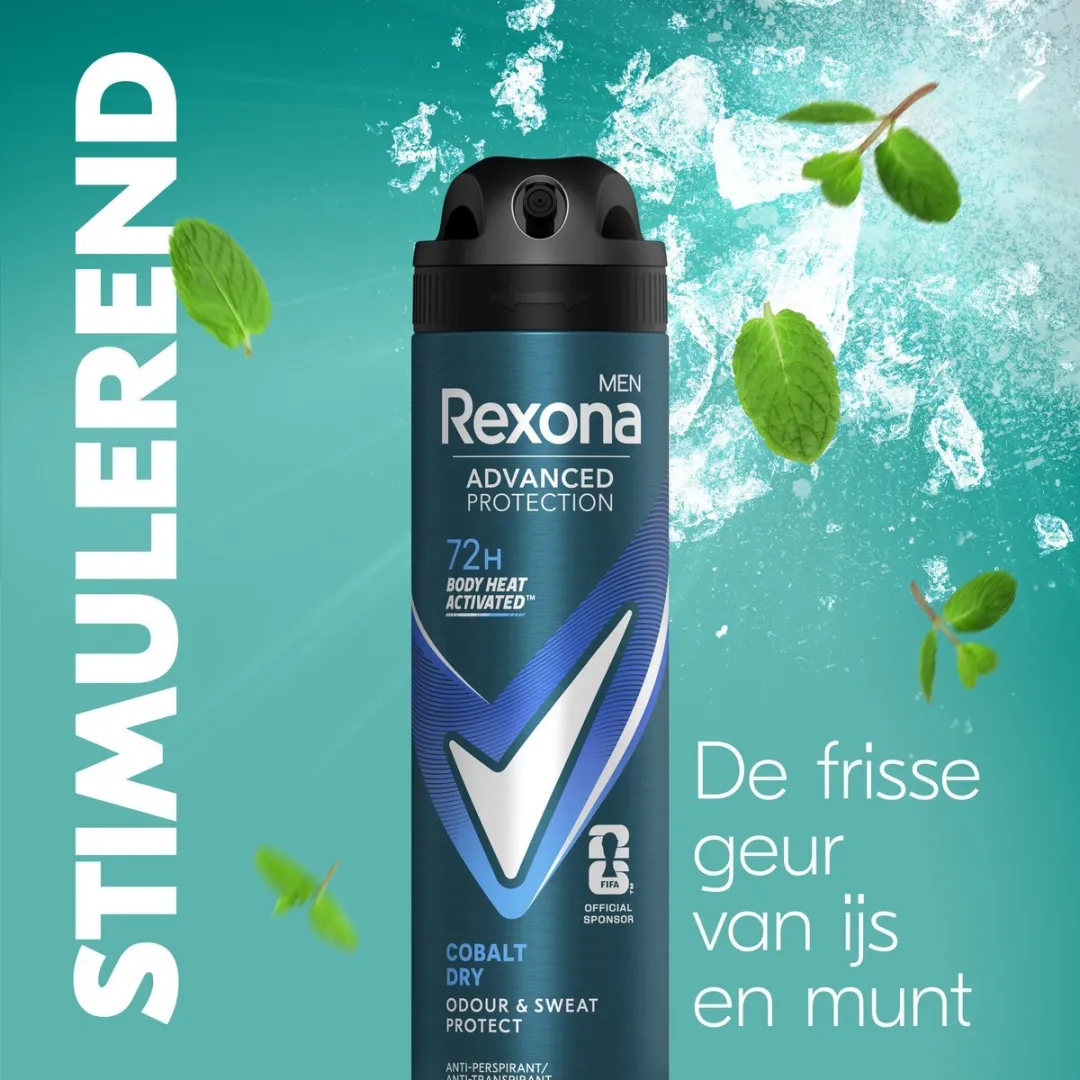 Rexona Men Cobalt Dry Deospray - 12x150ml