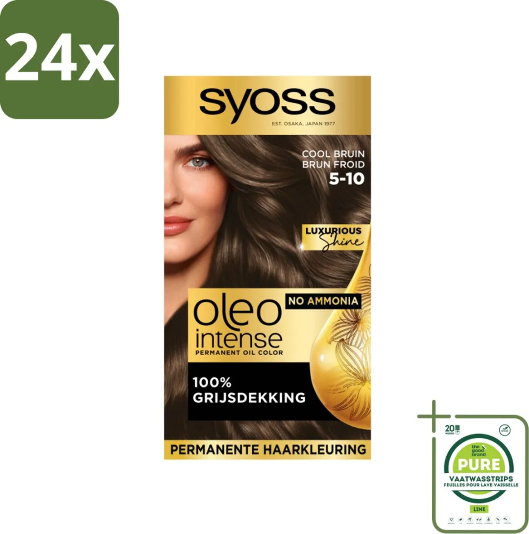 SYOSS Oleo Intense 5-10 Cool Bruin Haarverf
