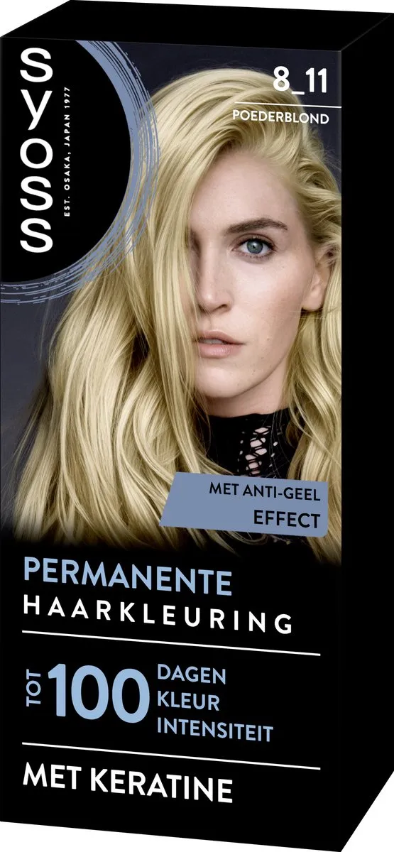 SYOSS Permanent Haarkleuring Poederblond 115ml