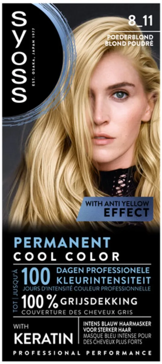 SYOSS Permanent Haarkleuring Poederblond 115ml